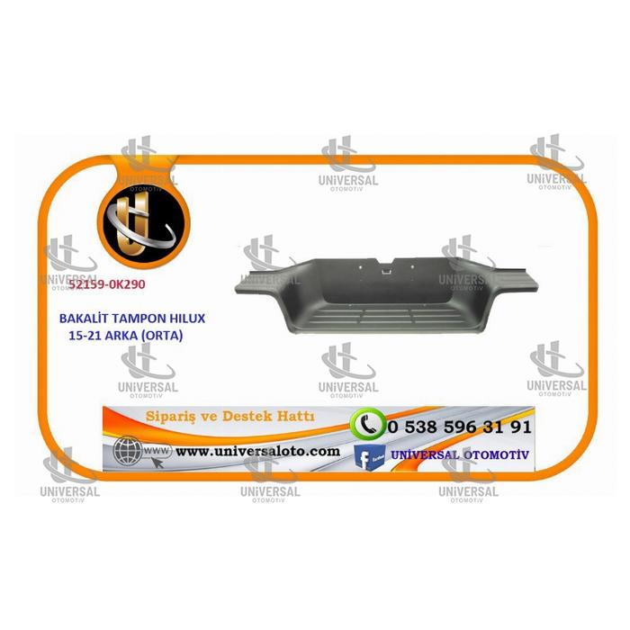 BAKALİT TAMPON HILUX REVO 15-23 ARKA (ORTA)