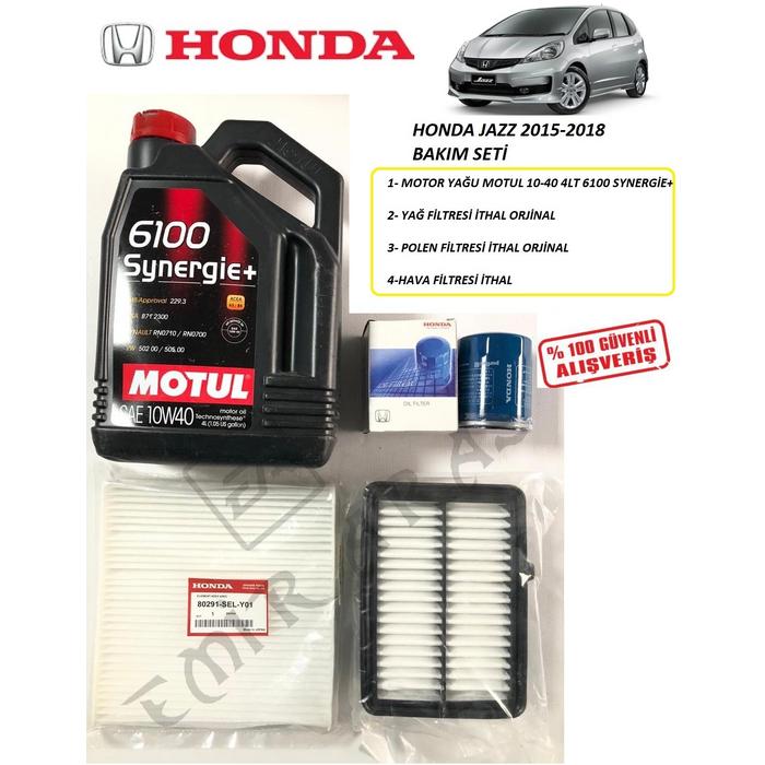BAKIM SETİ JAZZ 2015-2018 (MOTUL 10-40 6100)