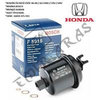 BENZİN FİLTRESİ CİVİC 96-00  ACCORD  CRV  HRV