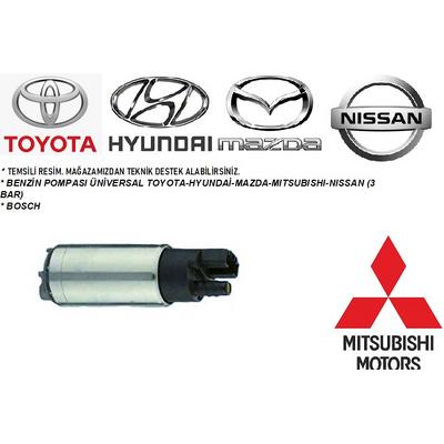 BENZİN POMPASI ÜNİVERSAL TOY-HYUN-MAZD-MITSH-NİSS (3 BAR) DÜZ (MAVİ)