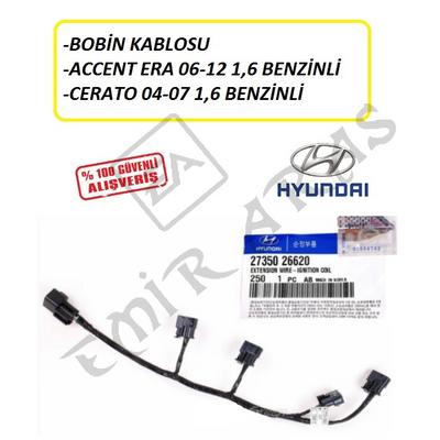 BOBİN KABLOSU ACCENT ERA 06-12 1,6  CERATO 04- 1,6 BENZ