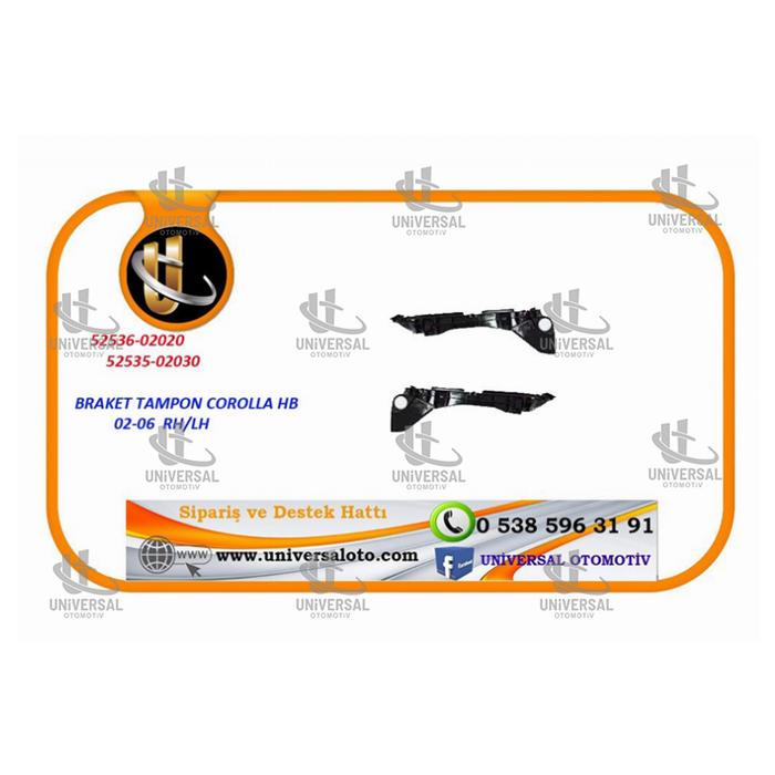 BRAKET TAMPON COROLLA HB 02-06 ÖN LH