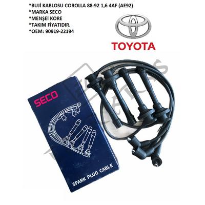 BUJİ KABLOSU COROLLA 88-92 1,6 4AF (AE92)