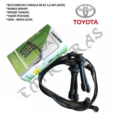 BUJİ KABLOSU COROLLA 88-92 1,6 4AF (AE92)