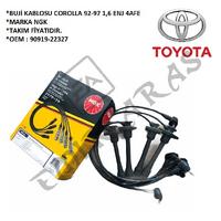 BUJİ KABLOSU COROLLA 92-97 1,6 ENJ 4AFE (SİYAH KABLO)