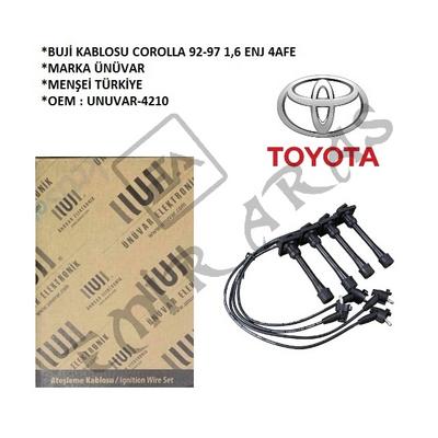 BUJİ KABLOSU COROLLA 92-97 1,6 ENJ 4AFE