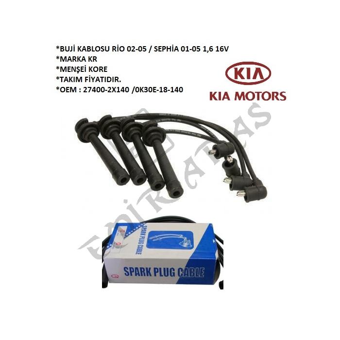 BUJİ KABLOSU RİO 02-05  SEPHİA 01-05 1,6 16V