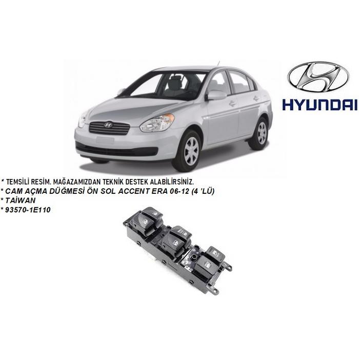 CAM AÇMA DÜĞMESİ ÖN SOL ACCENT ERA 06-12 (4 \'LÜ)