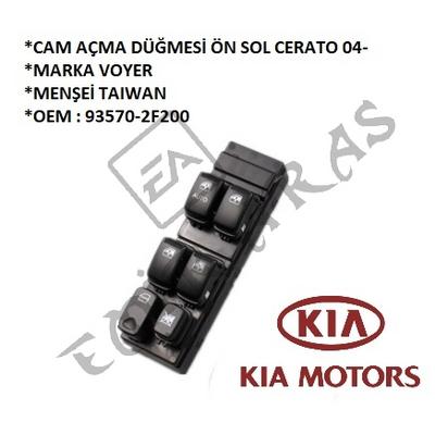 CAM AÇMA DÜĞMESİ ÖN SOL CERATO 04-