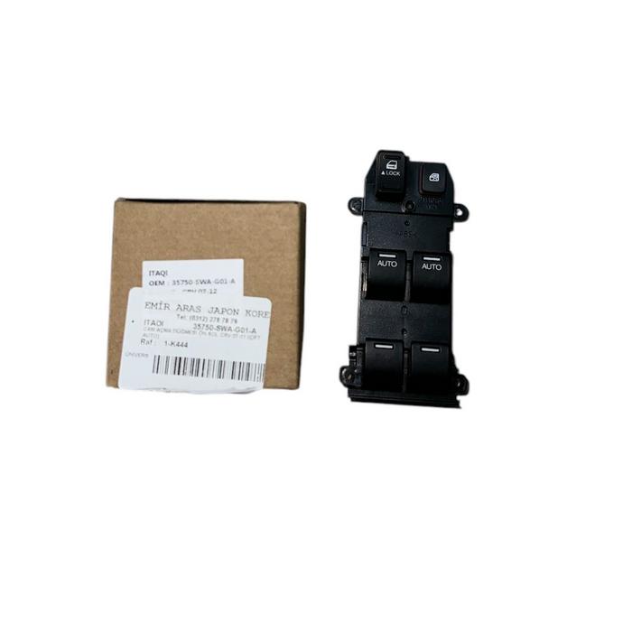CAM AÇMA DÜĞMESİ ÖN SOL CRV 07-11 (ÇİFT AUTO)