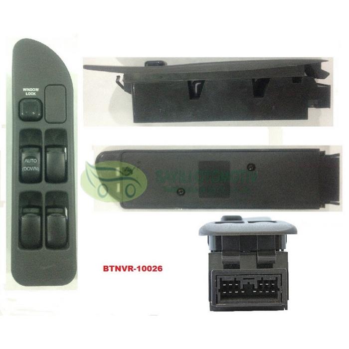 CAM AÇMA DÜĞMESİ ÖN SOL PROTON 96- 4\'LÜ