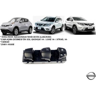 CAM AÇMA DÜĞMESİ ÖN SOL QASHQAİ 14-  JUKE 14-  XTRAİL 14-