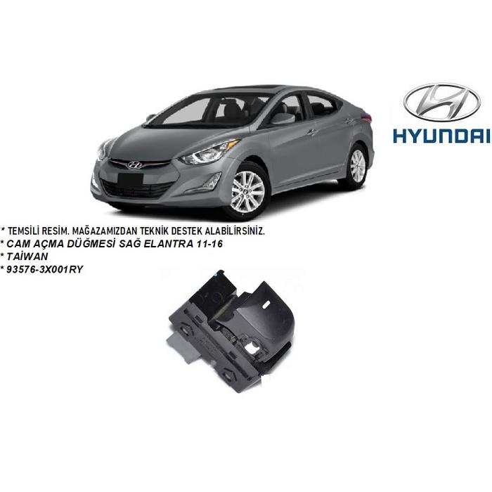 CAM AÇMA DÜĞMESİ SAĞ ELANTRA 11-16