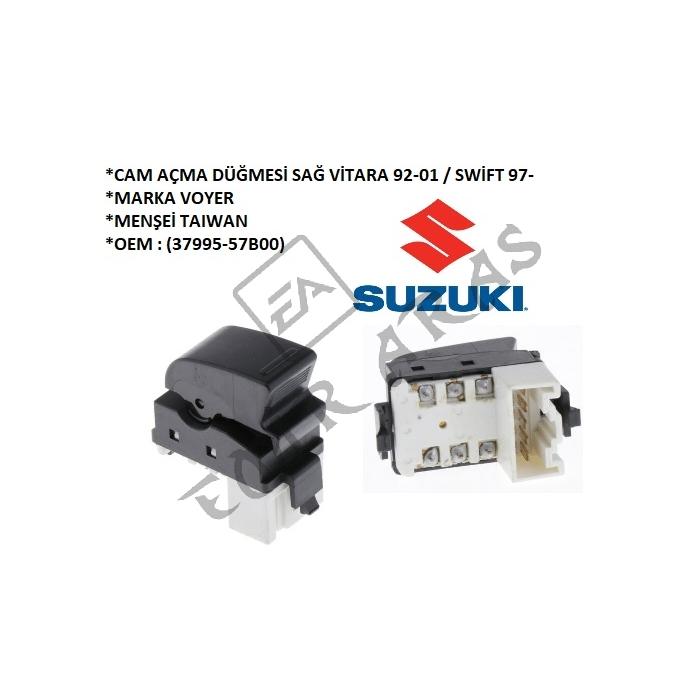 CAM AÇMA DÜĞMESİ SAĞ VİTARA 92-01  SWİFT 97- (37995-57B00)