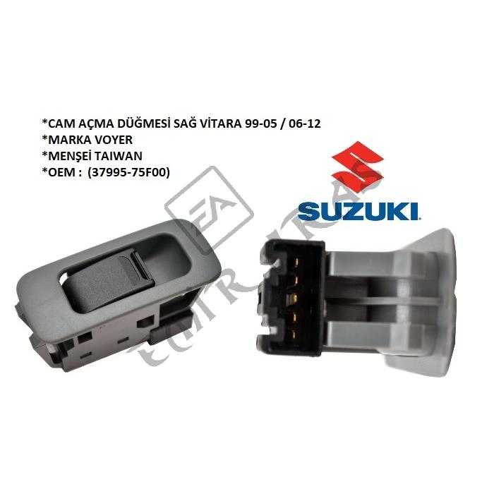 CAM AÇMA DÜĞMESİ SAĞ VİTARA 99-05  06-12 (37995-75F00)