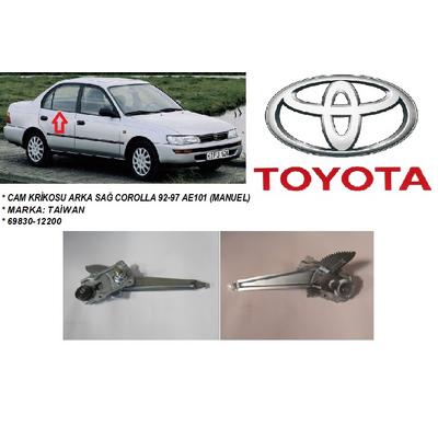 CAM KRİKOSU ARKA SAĞ COROLLA 92-97 AE101 (MANUEL)
