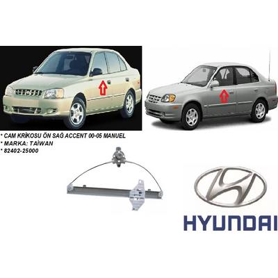 CAM KRİKOSU ÖN SAĞ ACCENT 00-05 MANUEL
