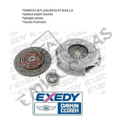 DEBRİYAJ SETİ LANCER 03-07 4G18 1,6 / PROTON 96-00 1,5 ELANTRA 90-95 1,6