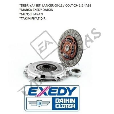 DEBRİYAJ SETİ LANCER 08-11  COLT 05- 1,5 4A91 / COLT 04- Z30 Z34