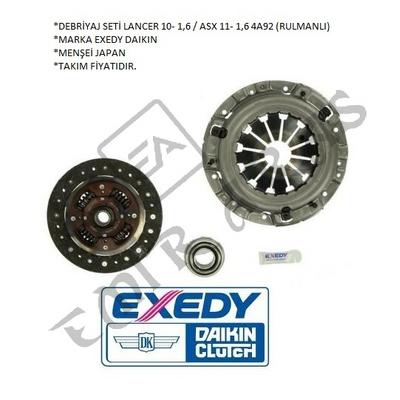 DEBRİYAJ SETİ LANCER 10- 1,6  ASX 11- 1,6 4A92 (RULMANLI)