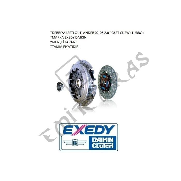 DEBRİYAJ SETİ OUTLANDER 02-06 2,0 4G63T CU2W (TURBO)