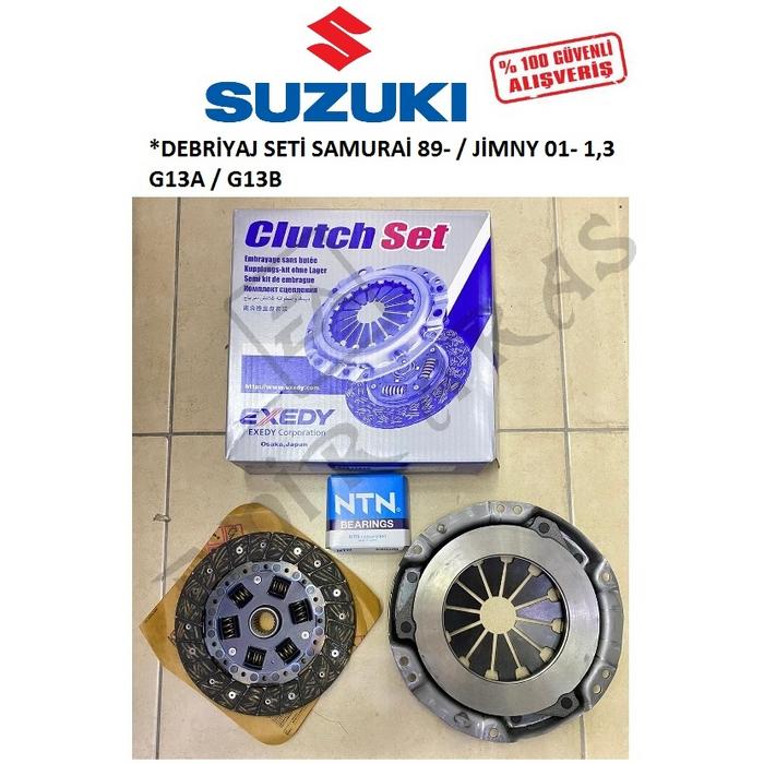 DEBRİYAJ SETİ SAMURAİ 89-  JİMNY 01- 1,3 G13A  G13B