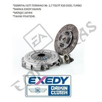 DEBRİYAJ SETİ TERRANO 96- 2,7 TD27T R20 DİZEL TURBO