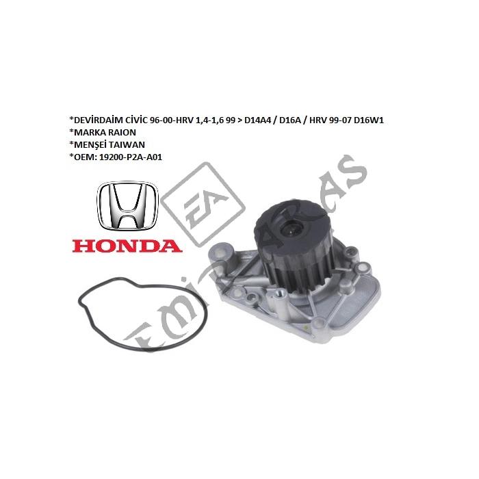 DEVİRDAİM CİVİC 96-00 D14A4 1,4 1,6 D16A HRV 99-07 1,6 D16W1