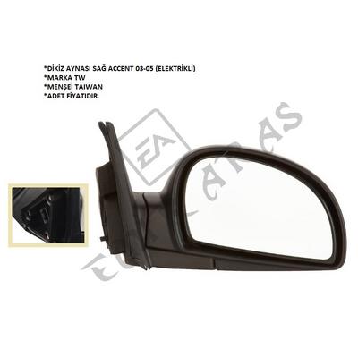 DİKİZ AYNASI SAĞ ACCENT 03-05 (ELEKTRİKLİ)