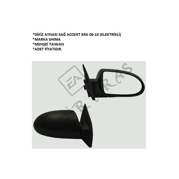 DİKİZ AYNASI SAĞ ACCENT ERA 06-10 (ELEKTRİKLİ)