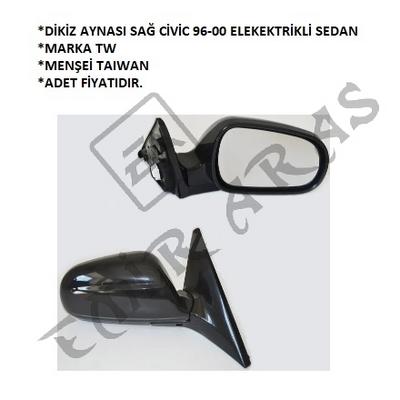DİKİZ AYNASI SAĞ CİVİC 96-00 (ELEKTRİKLİ SEDAN)