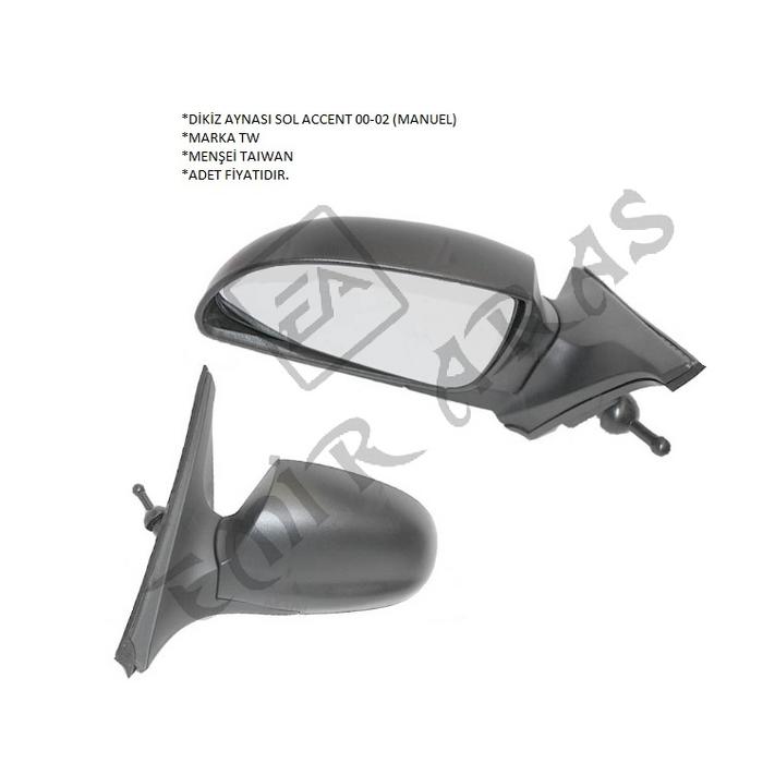 DİKİZ AYNASI SOL ACCENT 00-02 (MANUEL)