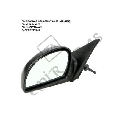 DİKİZ AYNASI SOL ACCENT 03-05 (MANUEL)