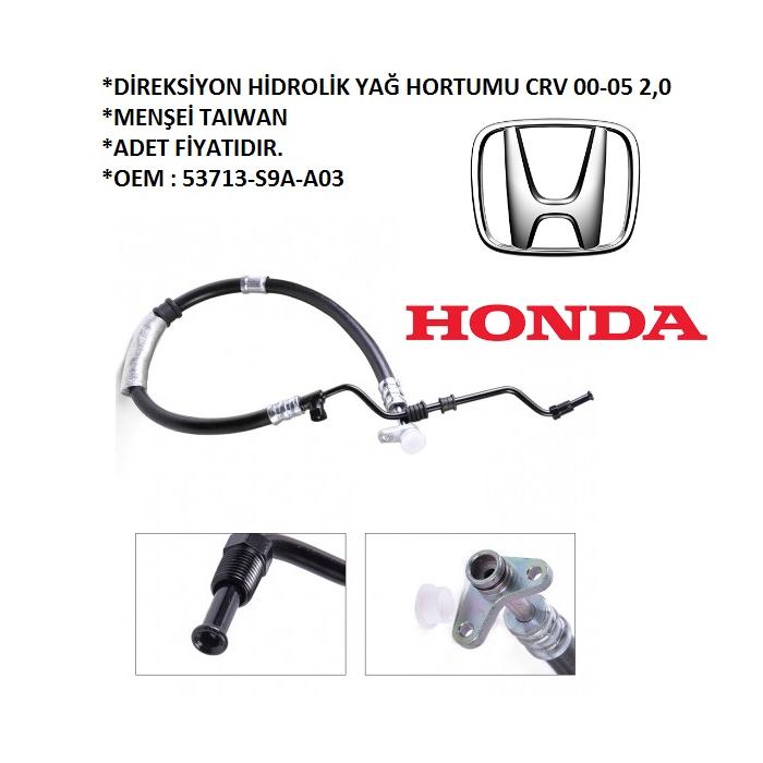 DİREKSİYON HİDROLİK YAĞ HORTUMU CRV 00-05 2,0