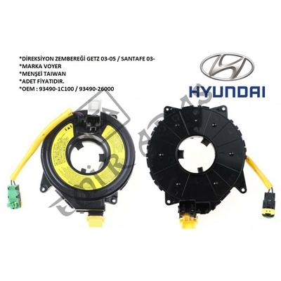 DİREKSİYON ZEMBEREĞİ GETZ 03-05  SANTAFE 03-