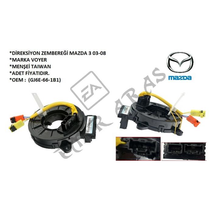DİREKSİYON ZEMBEREĞİ MAZDA 3 03-08 (GJ6E-66-1B1)