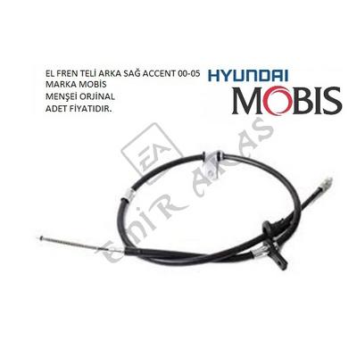 EL FREN TELİ ARKA SAĞ ACCENT 00-05