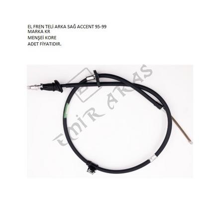 EL FREN TELİ ARKA SAĞ ACCENT 95-99