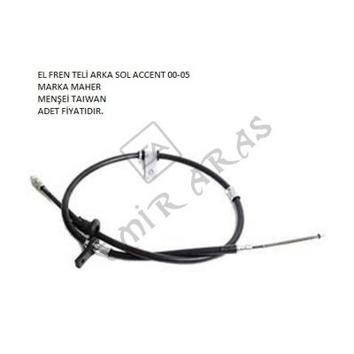 EL FREN TELİ ARKA SOL ACCENT 00-05