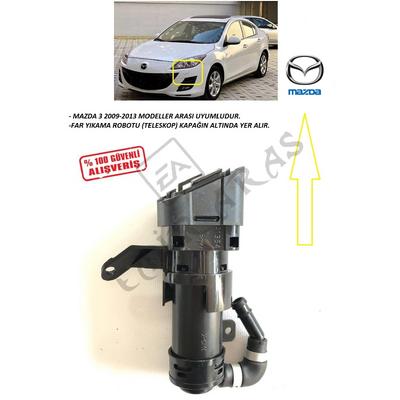 FAR YIKAMA MOTOR ROBOTU SOL MAZDA 3 09-13
