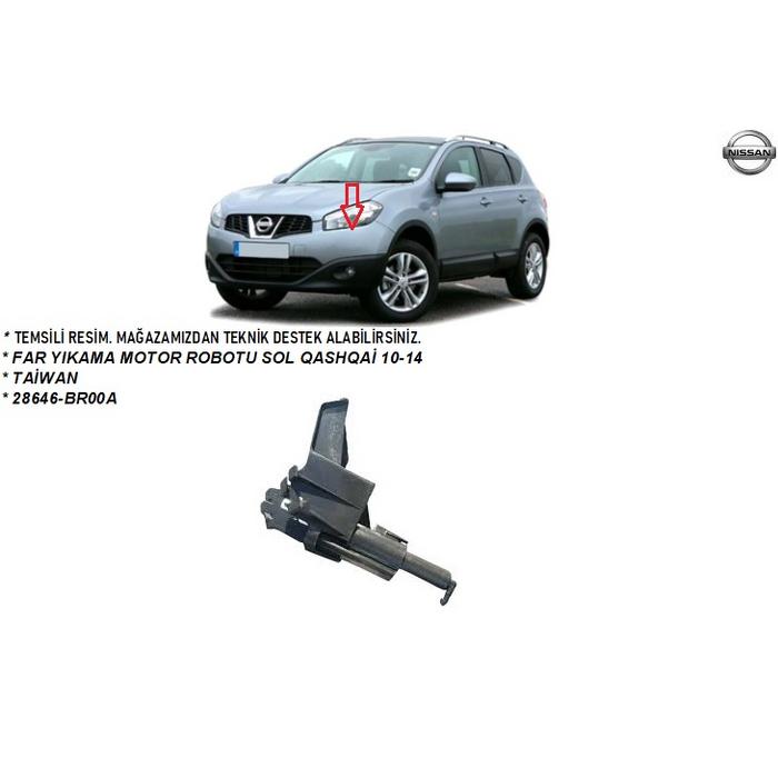 FAR YIKAMA MOTOR ROBOTU SOL QASHQAİ 10-14
