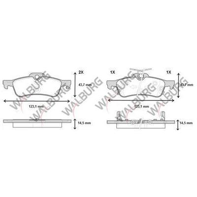 FREN BALATASI ARKA CİVİC 12-16 / 16-19 FK3 FC5 / YARİS 11- 1,33