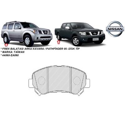 FREN BALATASI ARKA NAVARA  PATHFİNDER 05- DİSK TİP