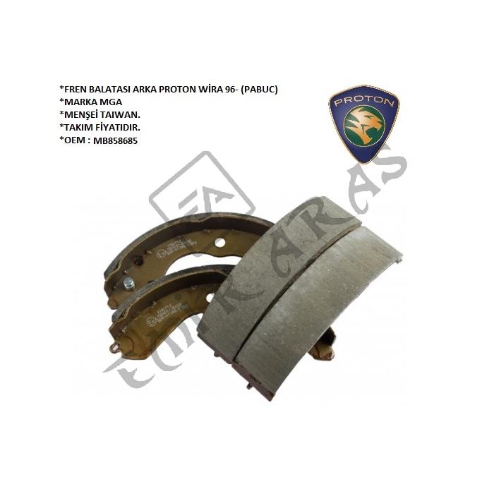 FREN BALATASI ARKA PROTON WİRA 96- (PABUC)