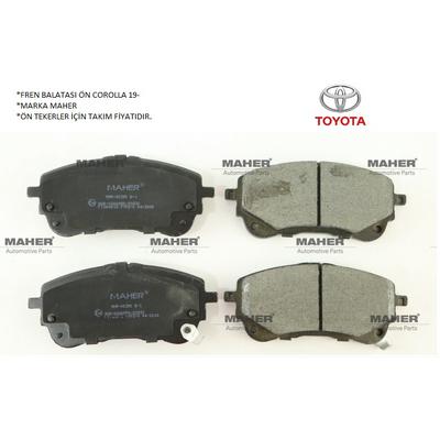 FREN BALATASI ÖN COROLLA 19-