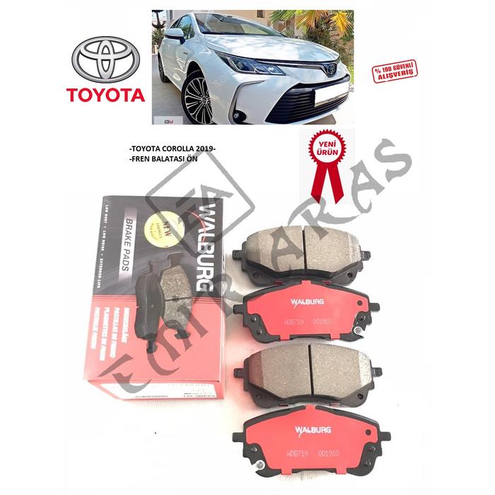 FREN BALATASI ÖN COROLLA 19-