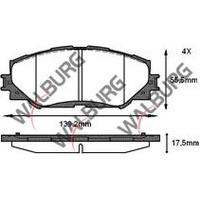 FREN BALATASI ÖN COROLLA  AURİS 07-09 BENZ 1ZRF