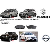FREN BALATASI ÖN JUKE 11-14  MAXİMA 01-  SX4 06-  G.VİTARA 16- (TEK PİSTON)