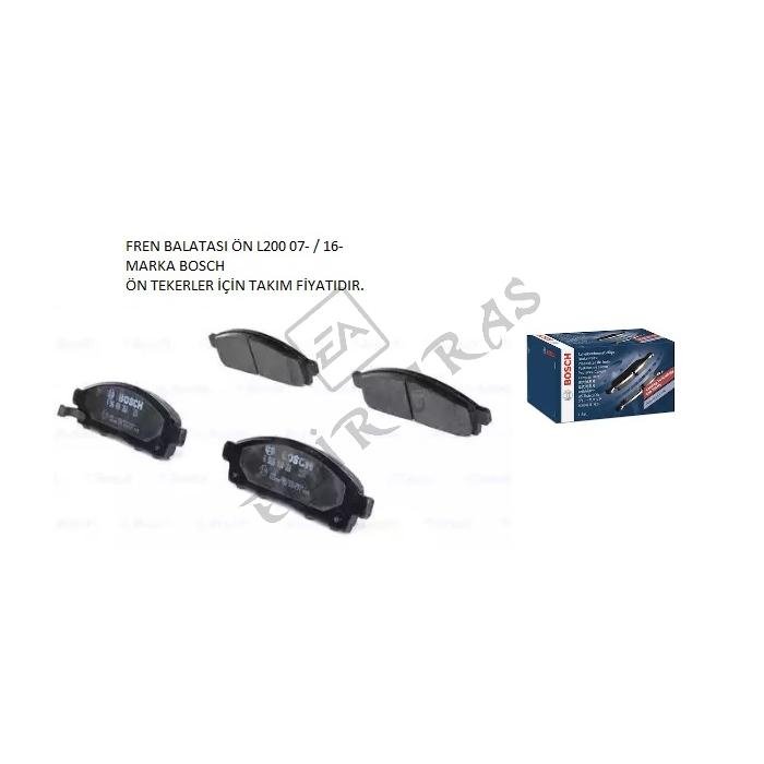 FREN BALATASI ÖN L200 07-  16-