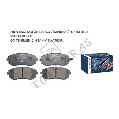 FREN BALATASI ÖN LEGACY  İMPREZA  FORESTER 02-